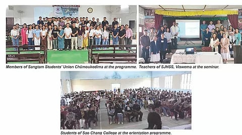 छात्रों और शिक्षकों के लिए अभिविन्यास और प्रशिक्षण कार्यक्रम आयोजित

