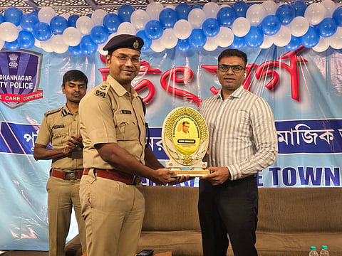  लेकटाउन पुलिस स्टेशन का समर्पण स्वैच्छिक रक्तदान शिविर  