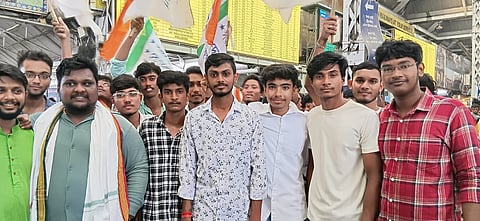 श्रीरामपुर कॉलेज की छात्र परिषद के सदस्यों  की तस्वीर