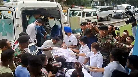 Jharkhand Education Minister Ramdas Soren injured