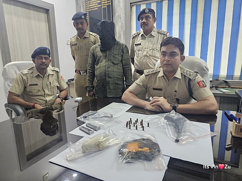 बरामद हथियार 