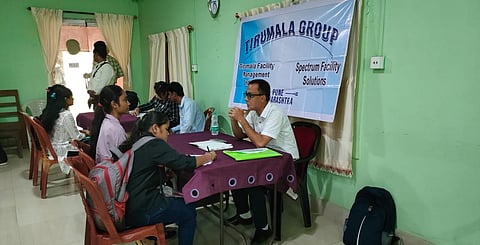 आसनसोल गर्ल्स कॉलेज में लगा जॉब फेयर