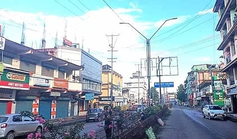 दीमापुर का एक इलाका