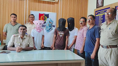 घुसपैठ के आरोप में गिरफ्तार चार बांग्लादेशी