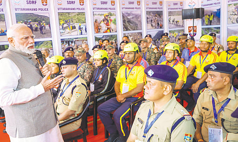 Uttarakhand gets Rs 1,200 crore flood relief package