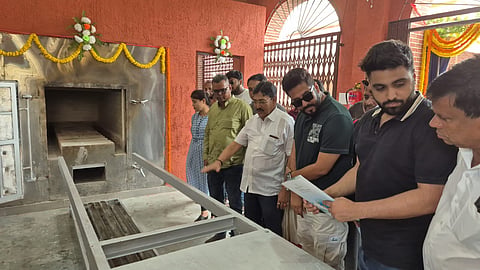 Second electric stove arranged at Barrackpore crematorium, will provide convenience to thousands of people