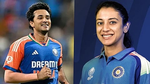 अभिषेक और स्मृति सर्वश्रेष्ठ खिलाड़ी चुने गये