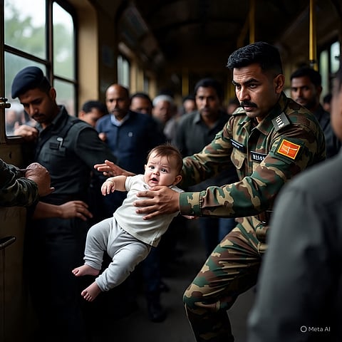 8 महीने के मासूम को राजधानी में दी नई जिंदगी, सेना के जवान ने दिखाई वीरता