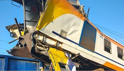 train collision in bilaspur 