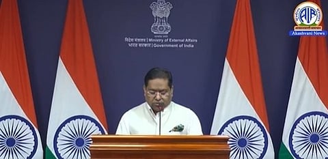 mea spokes person randheer jaiswal