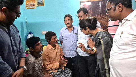 टीटागढ़ में टीएमसी प्रतिनिधिमंडल