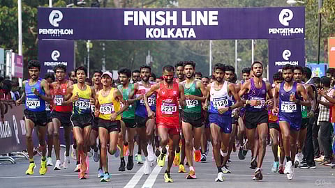 पेंटाथलॉन एंड्योरेंस इवेंट 512 किमी की यात्रा पूर्ण कर कोलकाता में संपन्न