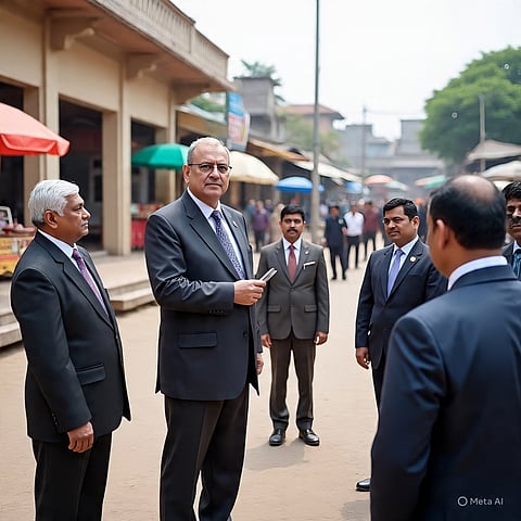 उत्तर और मध्य अंडमान के उपायुक्त ने हरिनगर और पिनाकीनगर का किया दौरा