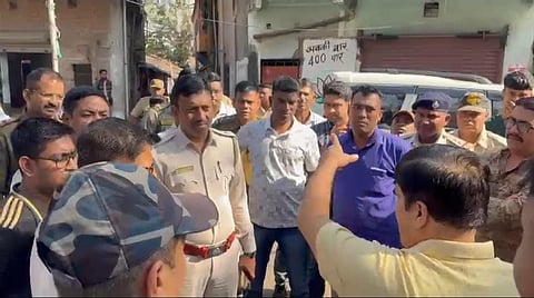 SIT conducts 3D scanning in connection with the Bhatpara firing incident.