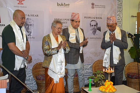 नेपाली साहित्यिक समारोह का जमा रंग