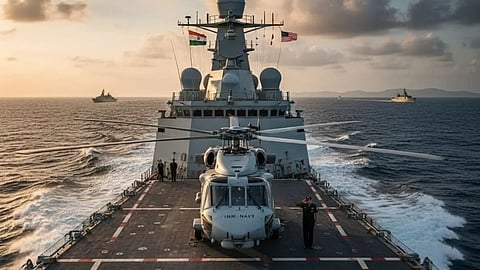 केरल तट पर अपनी समुद्री क्षमताओं का प्रदर्शन करेगी भारतीय नौसेना