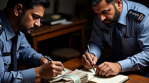 BSF achieves major success at Nadia border: consignment of fake currency notes worth lakhs of rupees seized, smugglers flee to Bangladesh