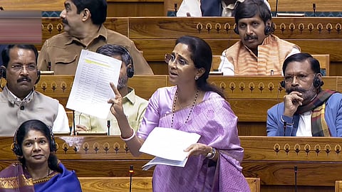 सुप्रिया सुले ने लोकसभा में का निर्वाचन आयोग की निष्पक्षता पर सवाल खड़े किए  