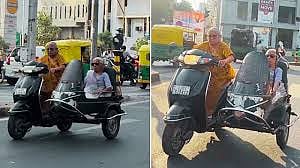अहमदाबाद की ‘बाइकर दादियां’; 87 और 84 साल की उम्र में इंटरनेट पर छाईं