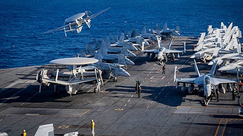 जापान-चीन में बढ़ा तनाव, अमेरिका ने जंगी बेड़े को अभ्यास में उतारा