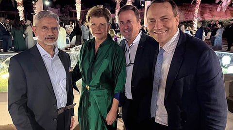 दुबई में जयशंकर यूरोपीय, ब्रिटिश और मिस्र के समकक्षों से मिले, कई मुद्दों पर की चर्चा
