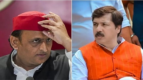 अखिलेश यादव - धनंजय सिंह 