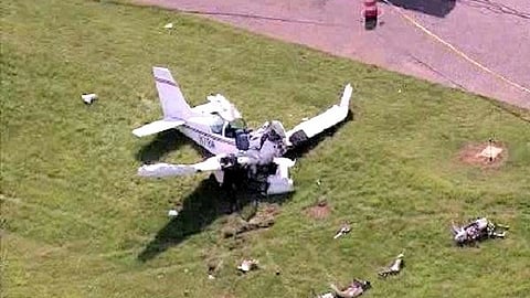 छोटा विमान ले उड़ा 7 लोगों के प्राण-पखेरू 