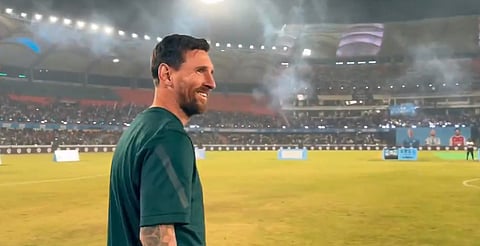 यादगार पलों को लेकर मेस्सी भारत से हुए विदा, कहा- भारत में फुटबॉल का भविष्य होगा उज्ज्वल