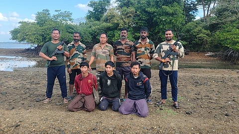 ऑपरेशन कोरल शील्ड में बड़ी सफलता, म्यांमार के 8 मछुआरे गिरफ्तार