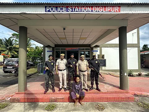 उत्तर अंडमान: ऑपरेशन कोरल शील्ड में म्यांमारी घुपैठिया गिरफ्तार