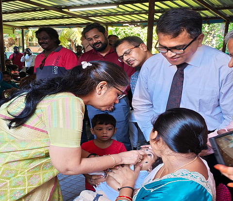 अंडमान-निकोबार में पल्स पोलियो अभियान, 20 हजार से अधिक बच्चे लक्ष्य