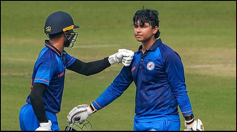 सूर्यवंशी और गनी की तूफानी बल्लेबाजी से बिहार ने बनाया विश्व रिकॉर्ड