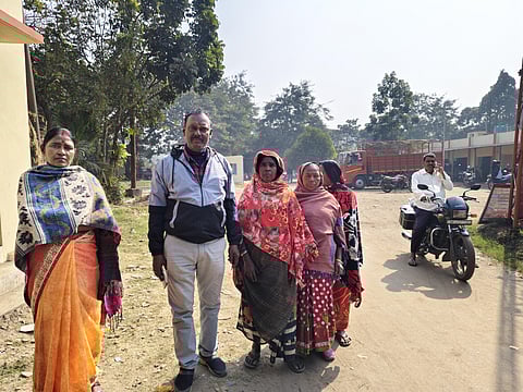 ठंड के मौसम में बूंद-बूंद पानी को तरसे गायघाट के लोग       