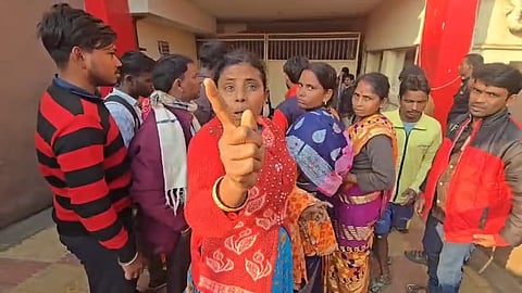 प्राइवेट अस्पताल में महिला मरीज की मौत के बाद हंगामा       