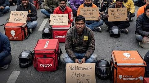 ‘गिग’ कर्मचारियों की हड़ताल का दिखा असर, जोमैटो-स्विगी ने बढ़ाये पैसे