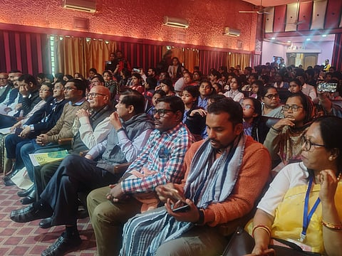  हिंदी मेला के छठवें दिन हिंदी ज्ञान प्रतियोगिता का आयोजन 