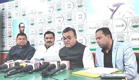 तृणमूल कांग्रेस की पूर्णरूपेण जिला कमेटी गठित