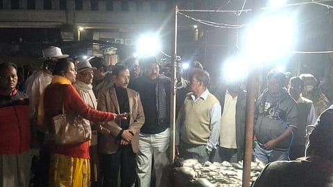 Birati fire incident: State Congress president demands permanent structures and fire safety arrangements in the market.