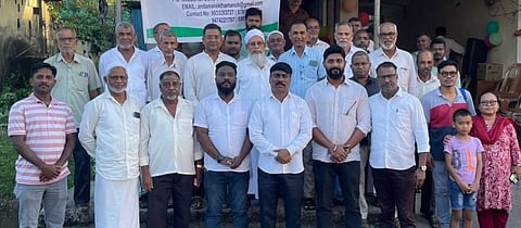 नववर्ष पर विंबर्लीगंज में अंडमान एकता मंच कार्यालय का उद्घाटन