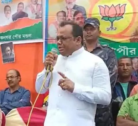 BJP MLA Swapan Majumdar also attended the SIR hearing.