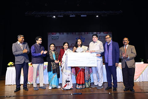 इफको साहित्य सम्मान 2025 मैत्रेयी पुष्पा और अंकिता जैन को इफको युवा साहित्य सम्मान
