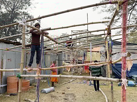 गांगासागर मेला : आउट्राम घाट पर 3 एकड़ में लगेंगे शिविर