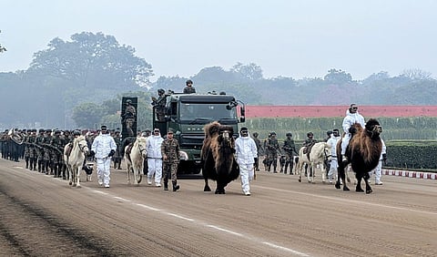 कर्तव्य पथ पर भारतीय सेना के ‘मूक योद्धा’ गणतंत्र दिवस 2026 की विशेष झलक