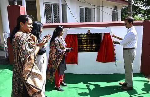 डीजीपी द्वारा कयाकिंग-कैनोइंग और बॉक्सिंग के लिए दो खेलो इंडिया केंद्रों के उद्घाटन समारोह की तस्वीर।