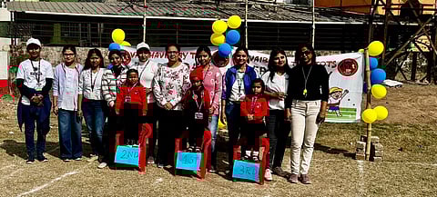 वैभवी टाइनी टॉट्स की वार्षिक क्रीड़ा प्रतियोगिता का शुभारंभ