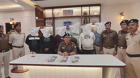 Six people arrested in broad daylight shooting incident in Bhatpara.
