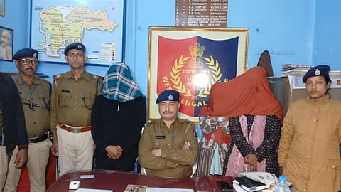 पुलिस की गिरफ्त में आरोपी
