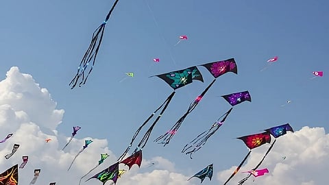 जयपुर में क्रिकेट की भांति पतंगबाजी प्रतियोगिता 