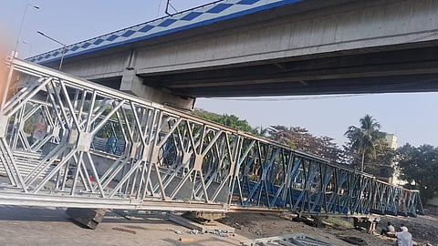 लोड टेस्टिंग के बाद ही बेली ब्रिज को हरी झंडी