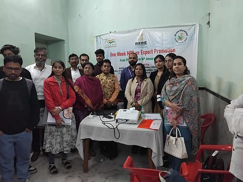 निर्यात प्रशिक्षण कार्यक्रम का शुभारंभ